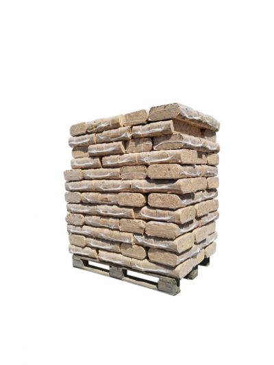 Bois compressé brique forestière 1080 kg