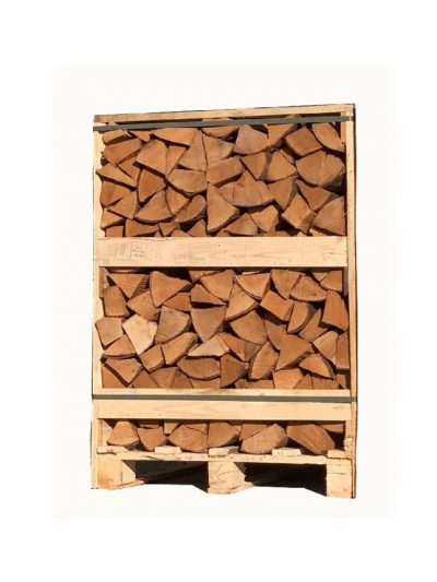 Bois de chauffage palette de 33 cm étuvé