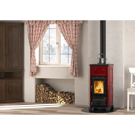 Poêle à bois céramique - LA NORDICA Emiliana 6.5 kW
